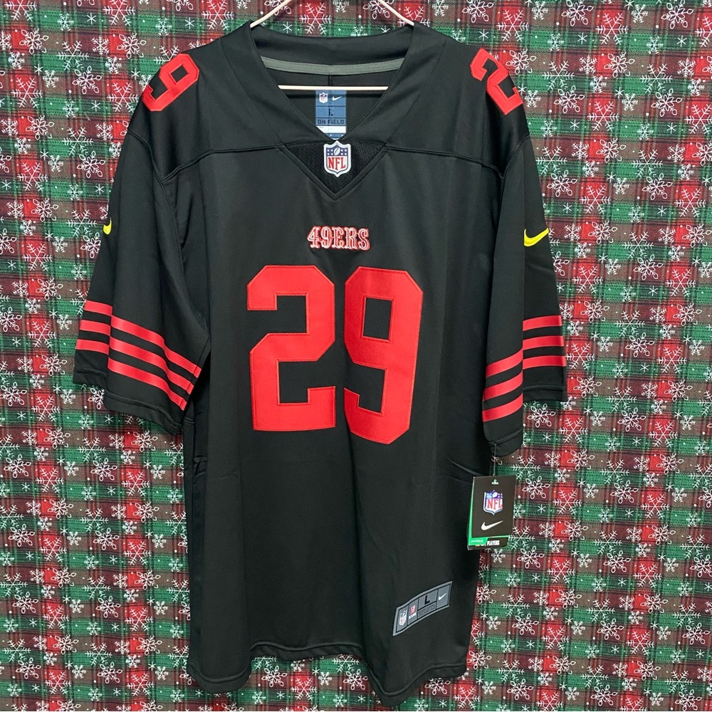 Jinshan 49ers Talanoa Hufanga Nike Scarlet #29 Jersey NFL